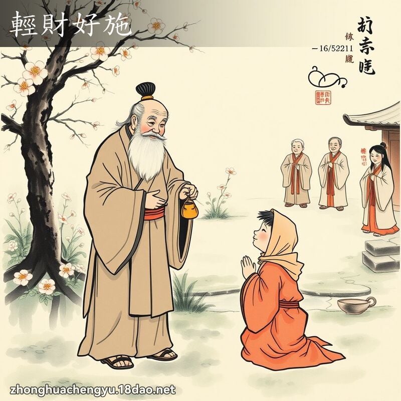 Khinh tài hiếu thi (轻财好施)