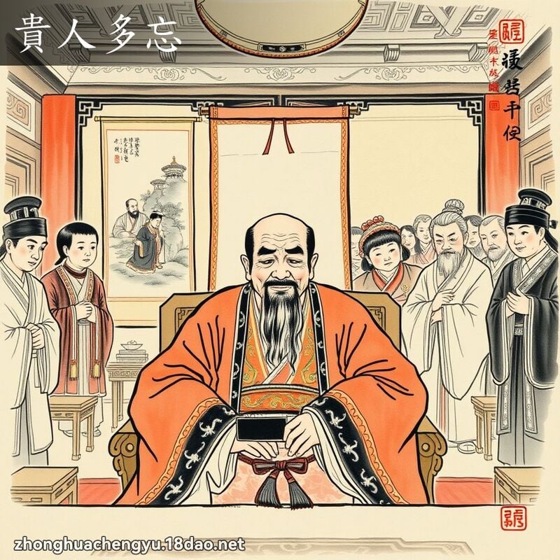 Quý nhân đa vong (贵人多忘)