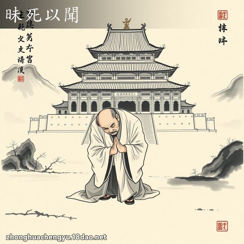 Muội tử dĩ văn (昧死以闻)