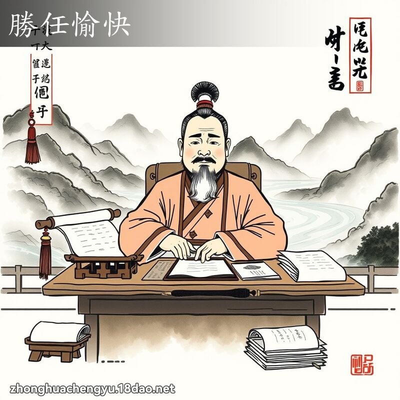 Thăng nhiệm du khoái (胜任愉快)