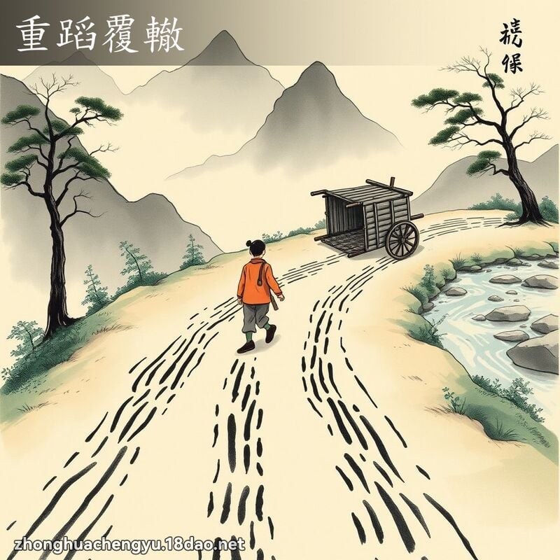 Trọng đạo phúc triệt (重蹈覆辙)