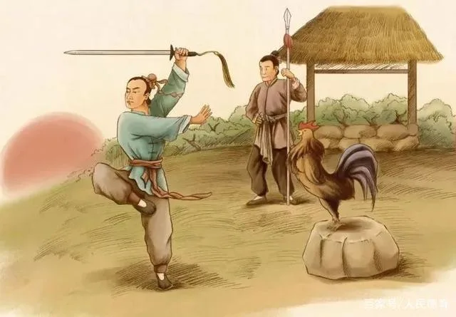 Văn kê khởi vũ (闻鸡起舞)