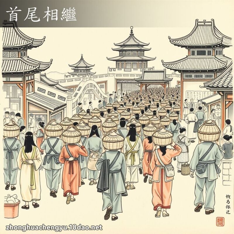 Thủ vĩ tương kế (首尾相继)
