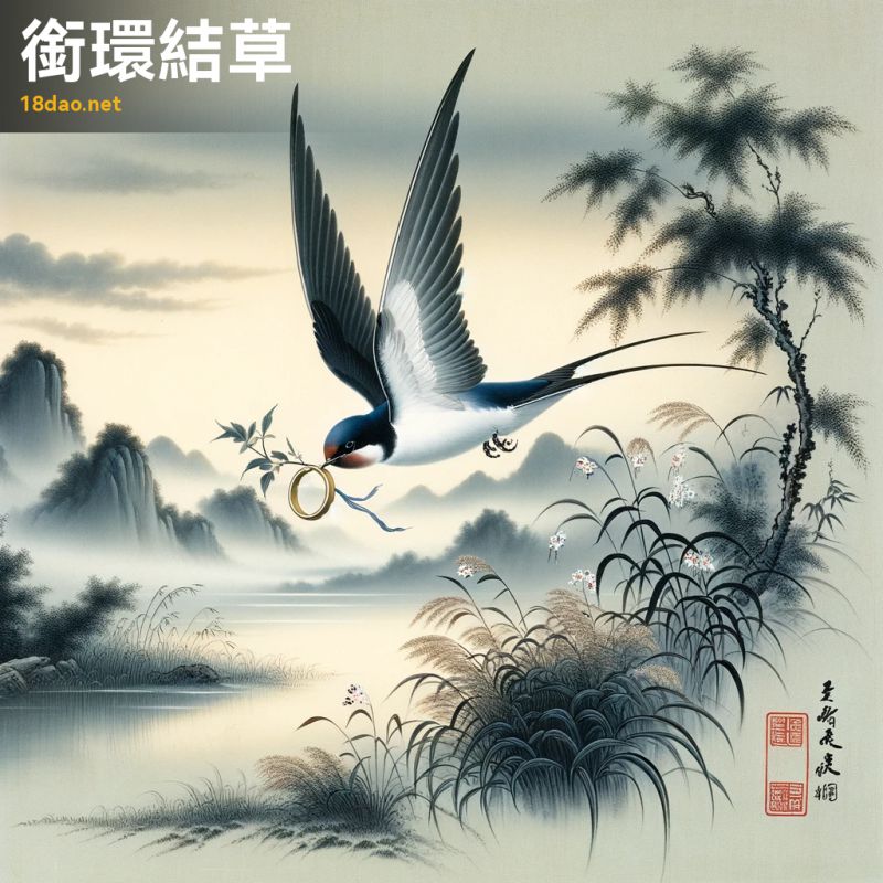 Kết thảo hàm hoàn (结草衔环)