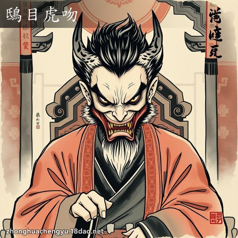 Si mục hổ vẫn (鸱目虎吻)