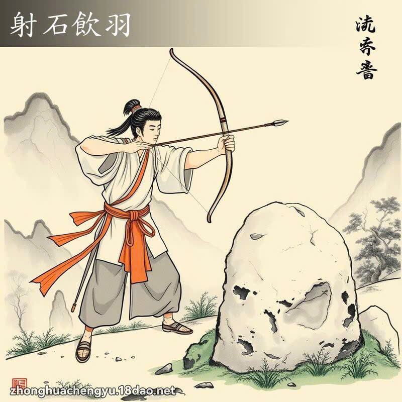 Xạ thạch ẩm vũ (射石饮羽)