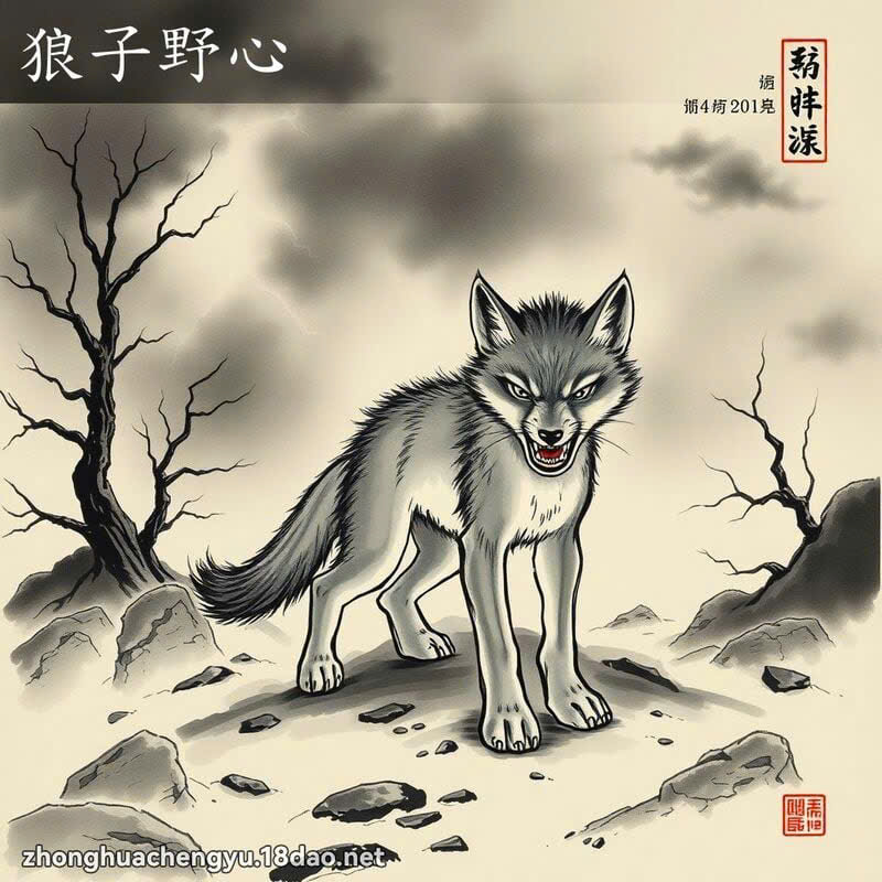 Lang tử dã tâm (狼子野心)