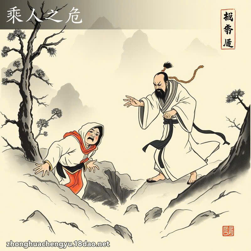 Thừa nhân chi nguy (乘人之危)