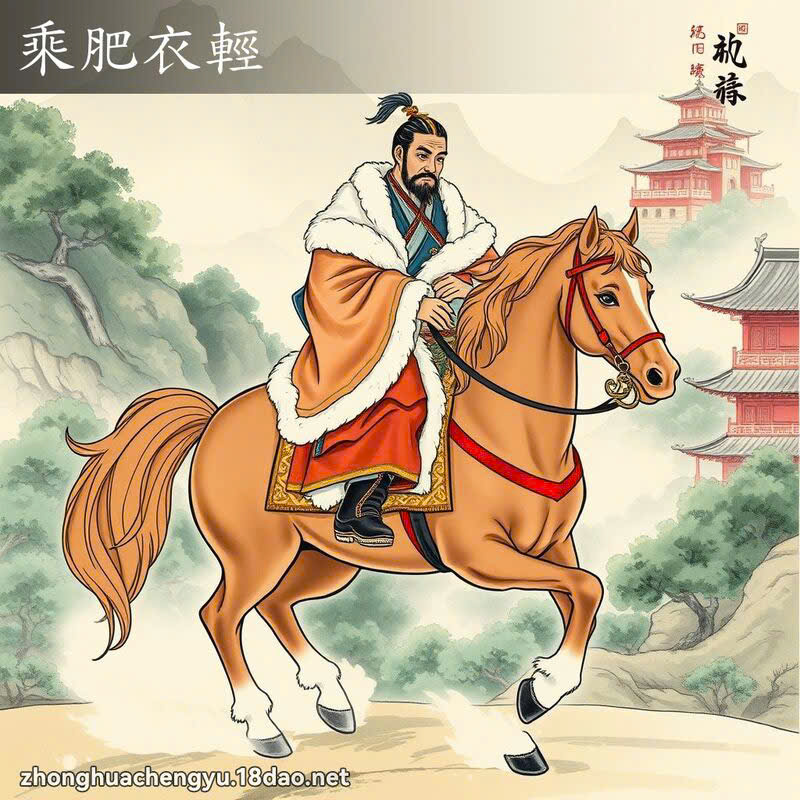 Thừa phì ý khinh (乘肥衣轻)