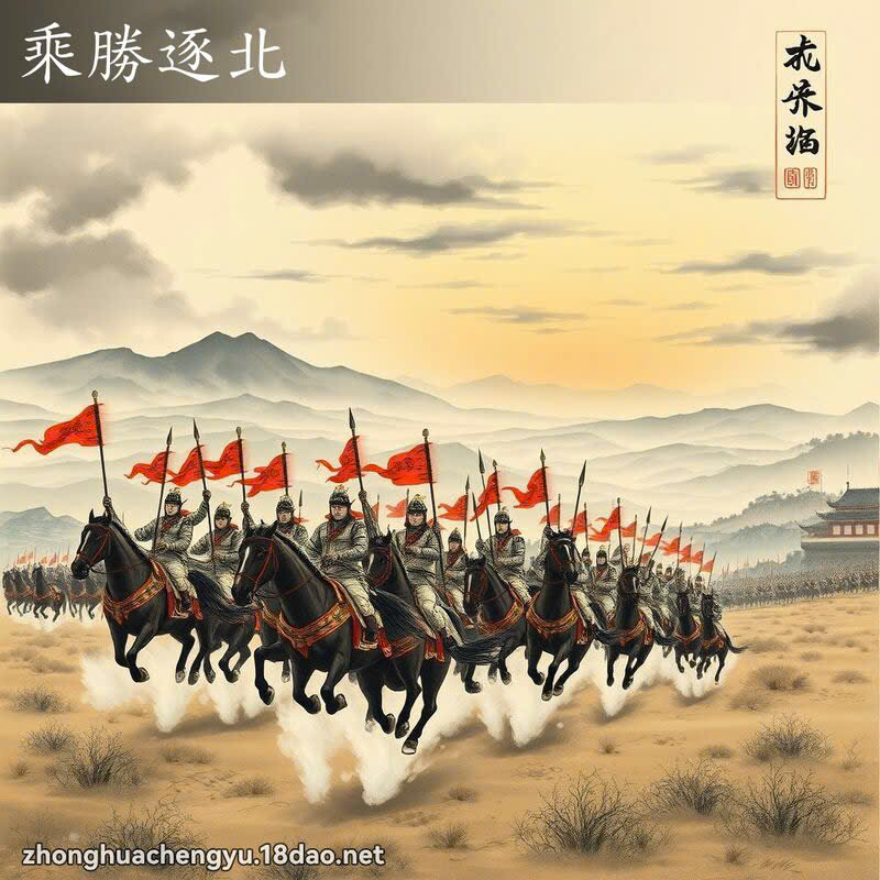 Thừa thắng trục bắc (乘胜逐北)