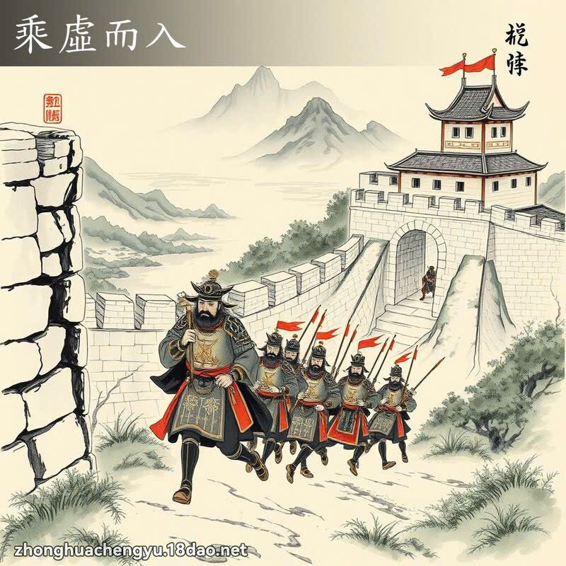 Thừa hư nhi nhập (乘虚而入)