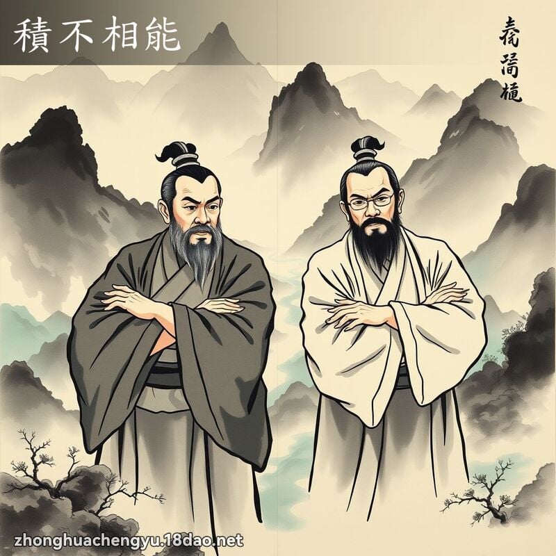 Tích bất tương năng (积不相能)