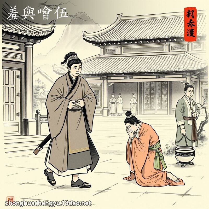 Tu dữ Khoái ngũ (羞与哙伍)