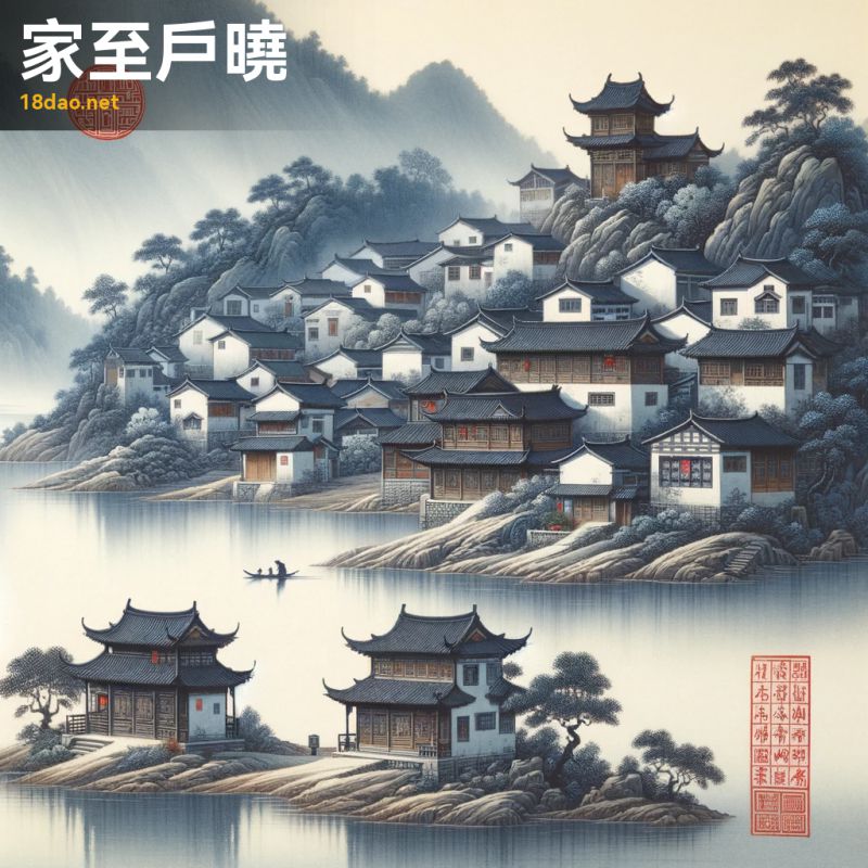 Gia chí hộ hiểu (家至户晓)