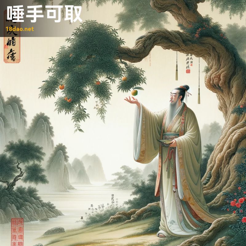 Thóa thủ khả thủ (唾手可取)