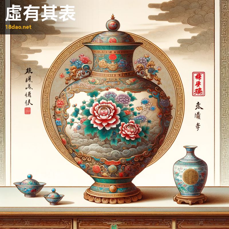 Hư hữu kỳ biểu (虚有其表)