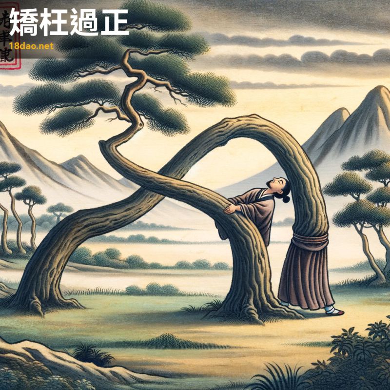 Kiểu uốn quá chính (矫枉过正)