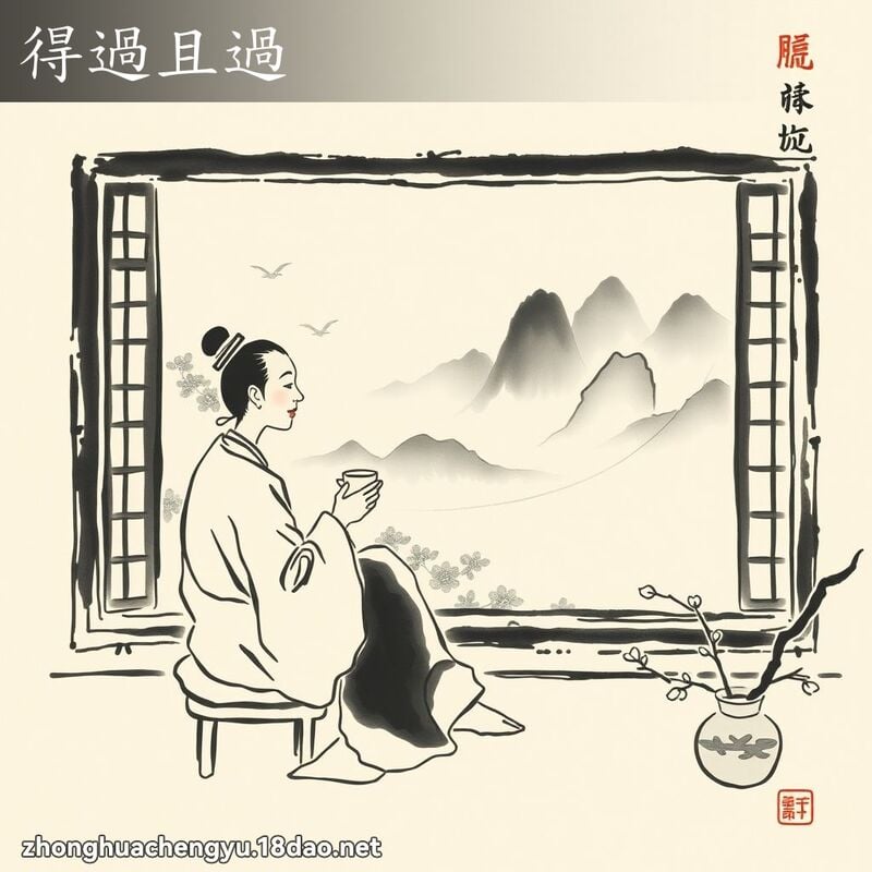 Đắc quá thả quá (得过且过)