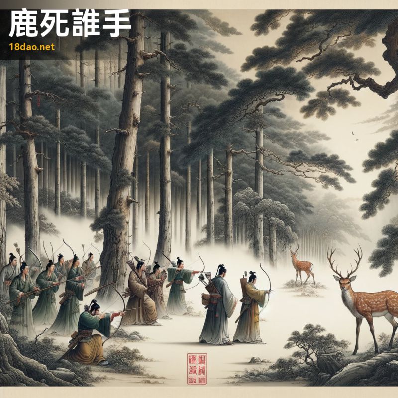 Lộc tử thùy thủ (鹿死谁手)