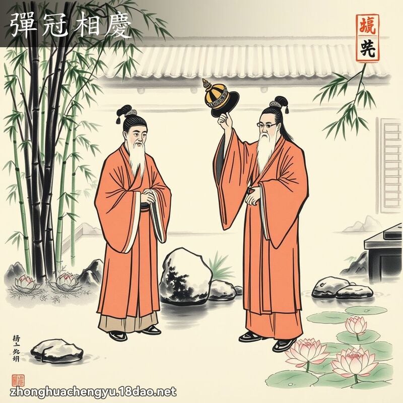 Đạn quan tương khánh (弹冠相庆)
