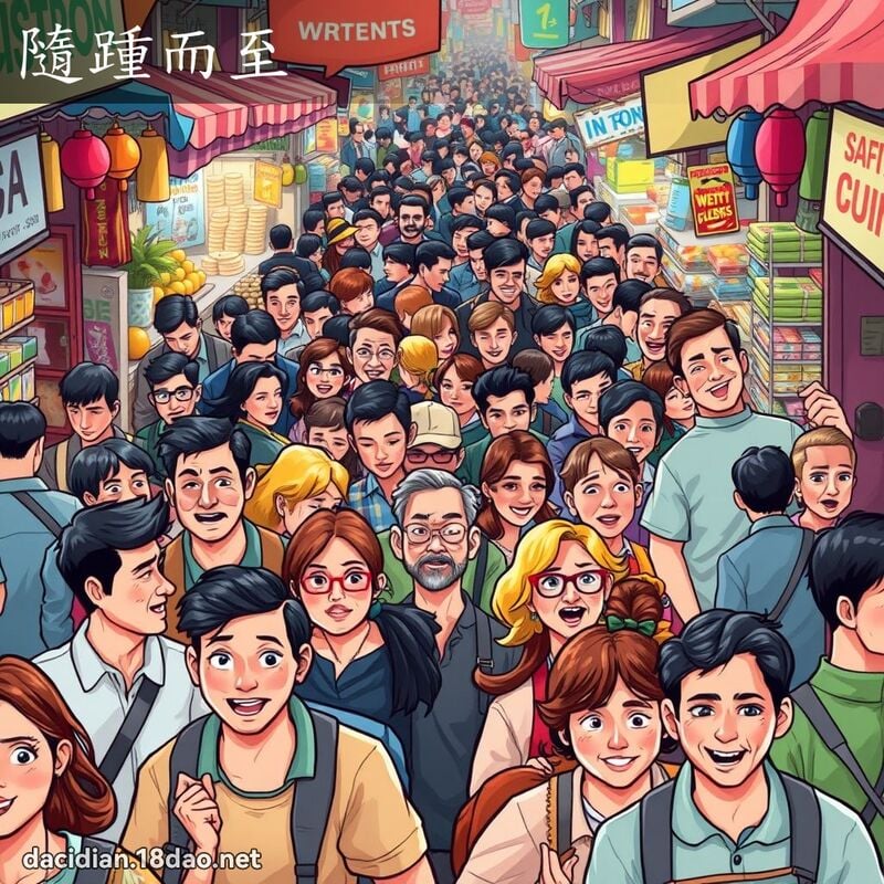 Tùy chủng nhi chí (随踵而至)