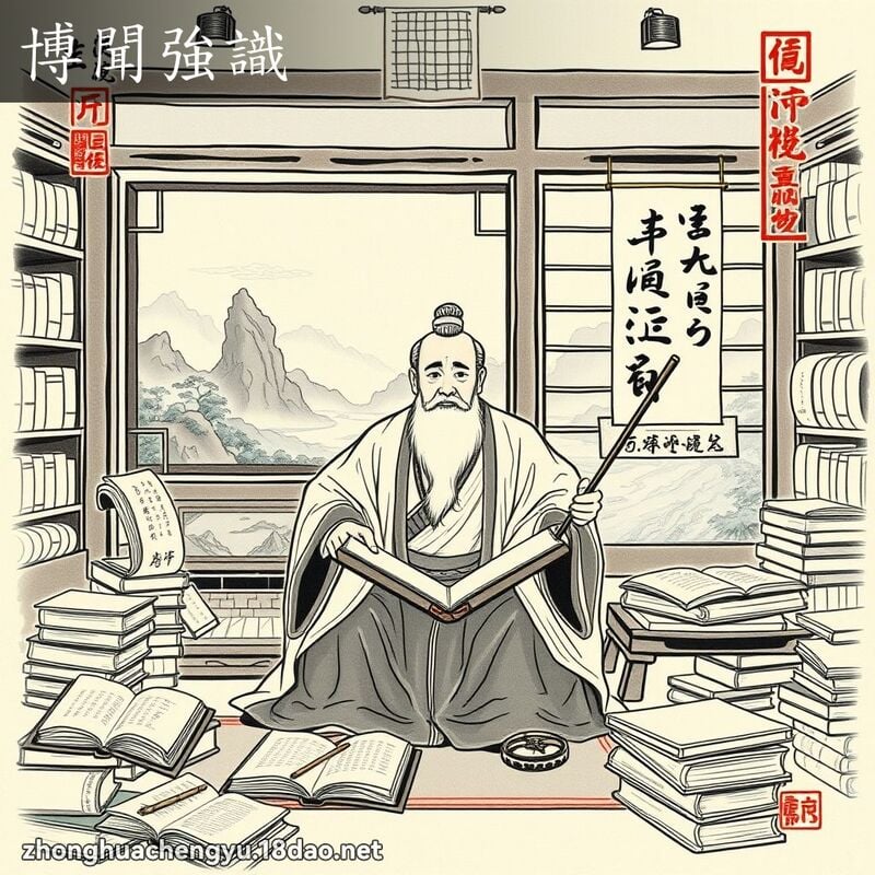 Bác văn cường thức (博闻强识)
