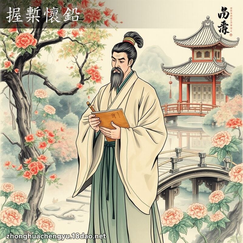 Ác xiết hoài duyên (握椠怀铅)