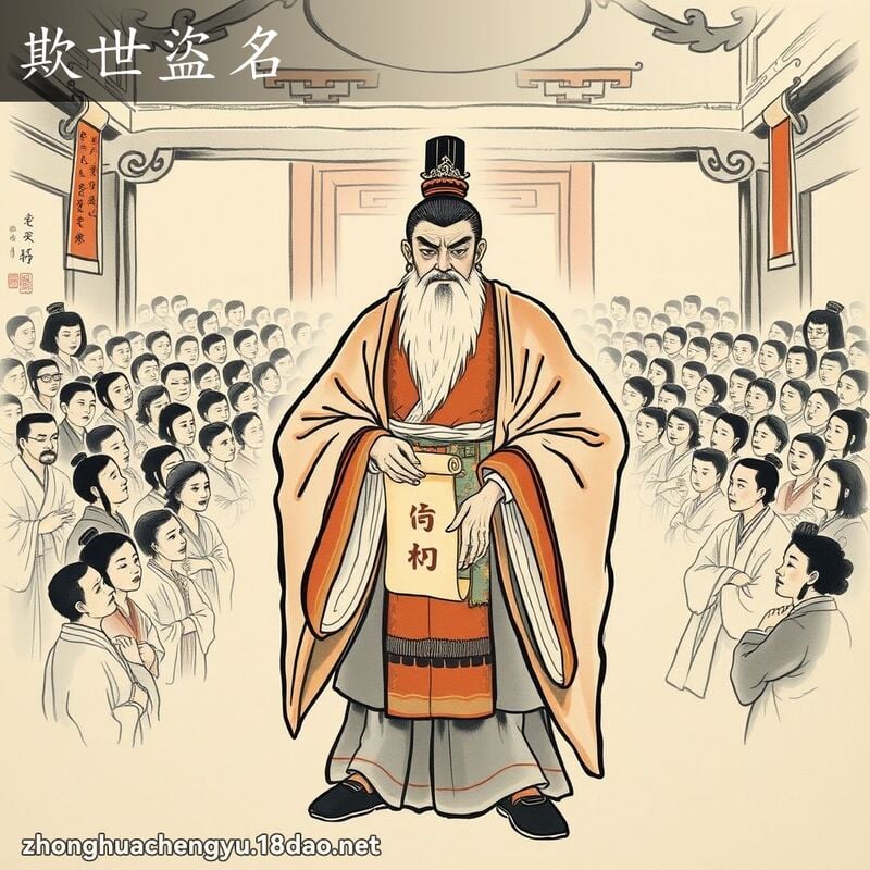 Khi thế đạo danh (欺世盗名)