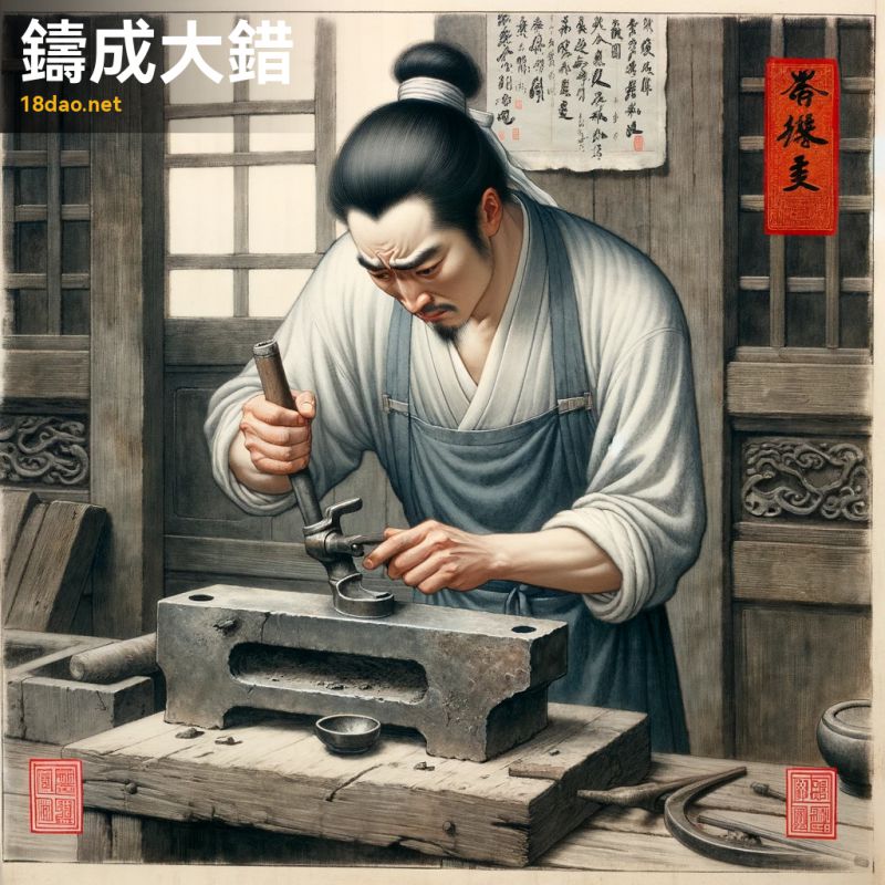 Chú thành đại thác (铸成大错)