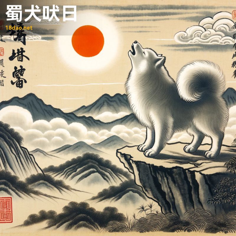 Thục khuyển phệ nhật (蜀犬吠日)