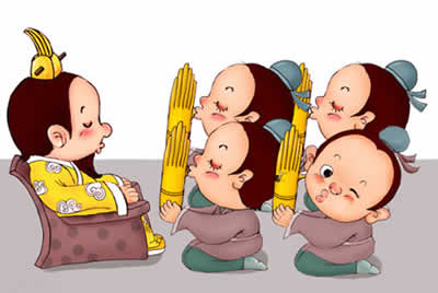Lạm vu sung số (濫竽充數)