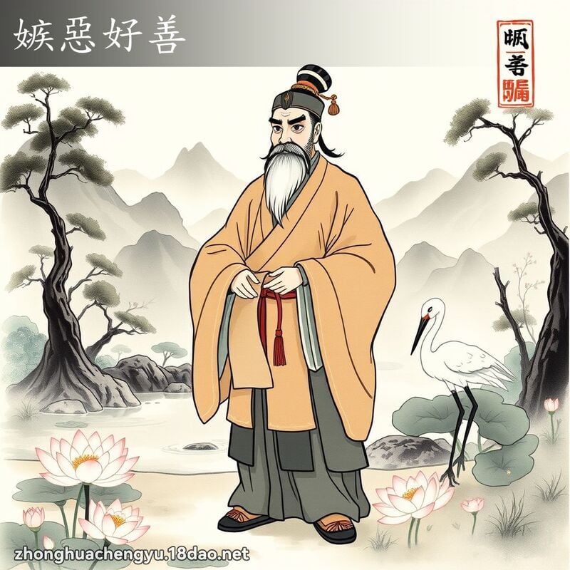 Tật ác hiếu thiện (嫉惡好善)