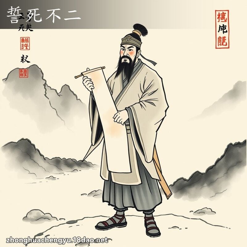 Thệ tử bất nhị (誓死不二)