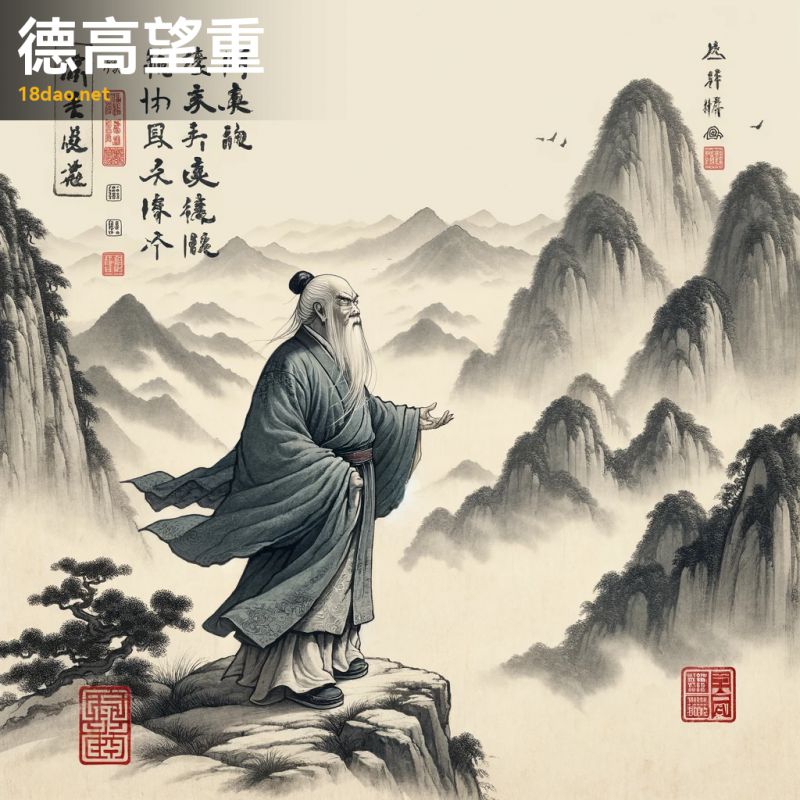 Đức cao vọng trọng (德高望重)