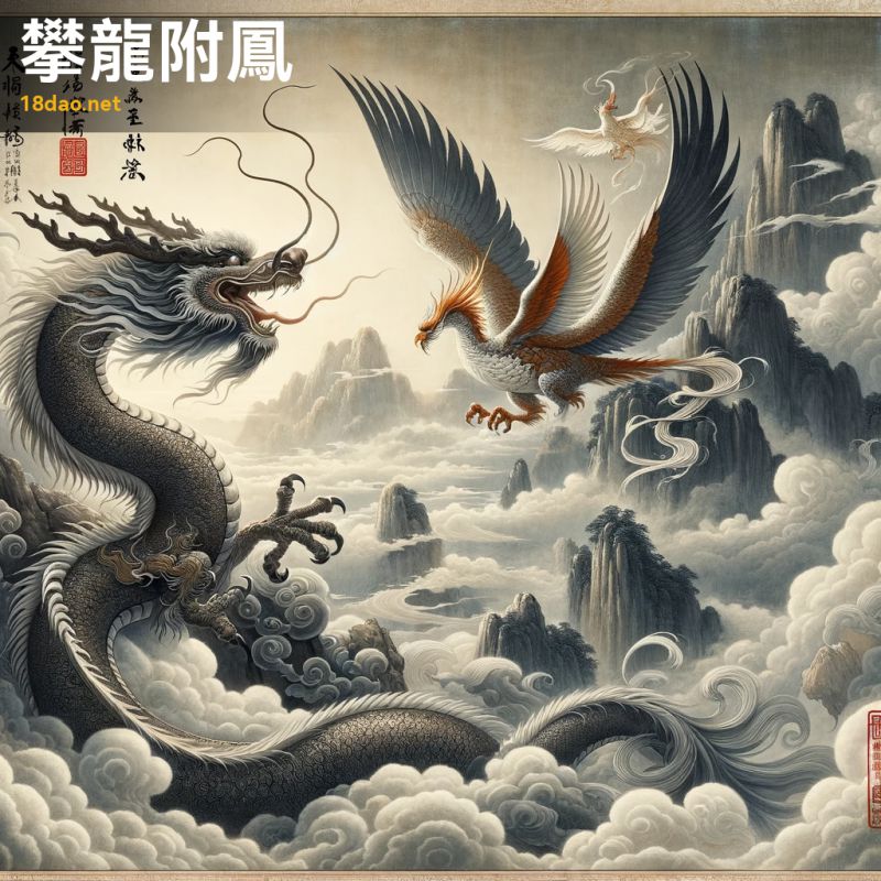Phàn long phụ phượng (攀龍附鳳)